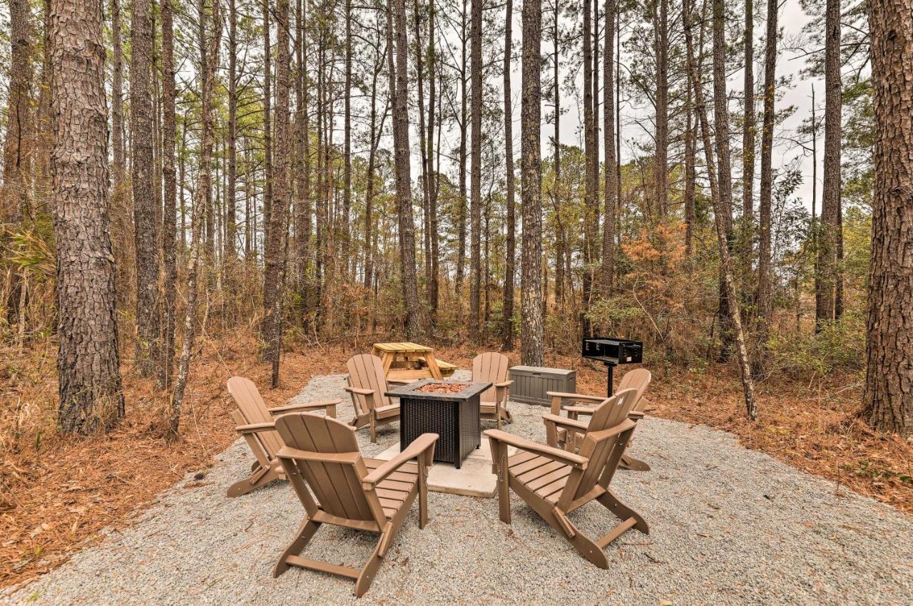 Beautiful New Bern Studio Cabin With Fire Pit! Exteriör bild